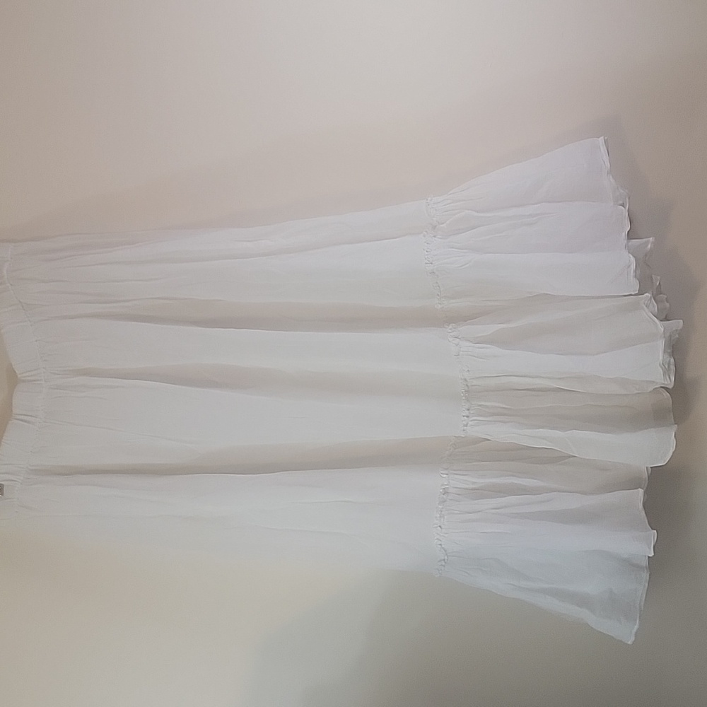 J. Crew Cream A-Line Skirt